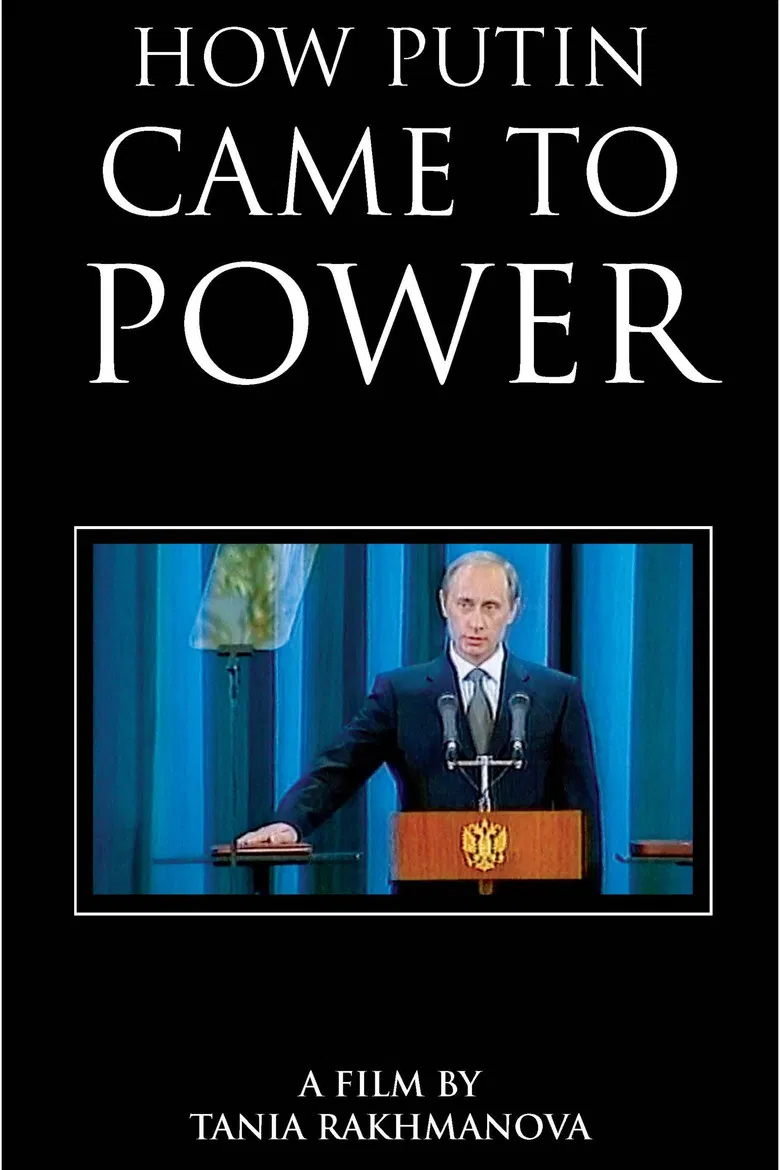 How Putin Came to Power poster background