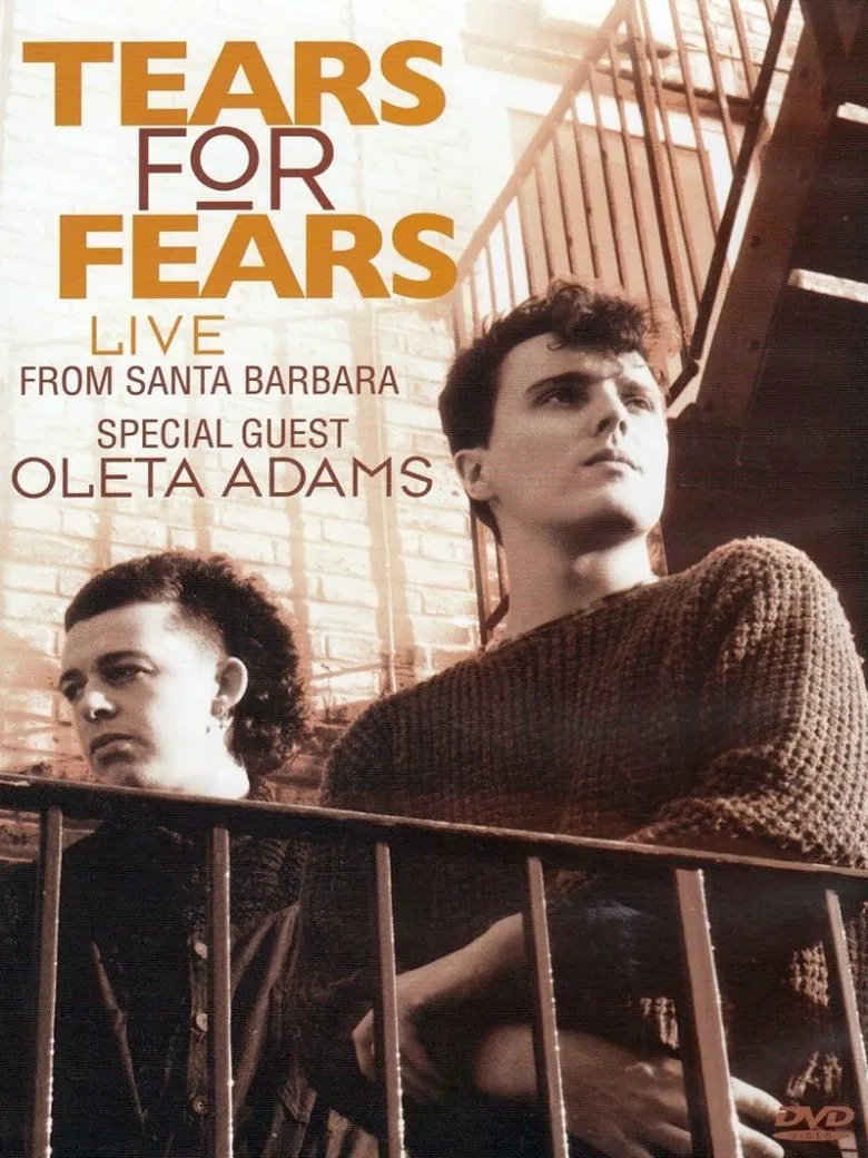 Tears for Fears - Live From Santa Barbara poster background