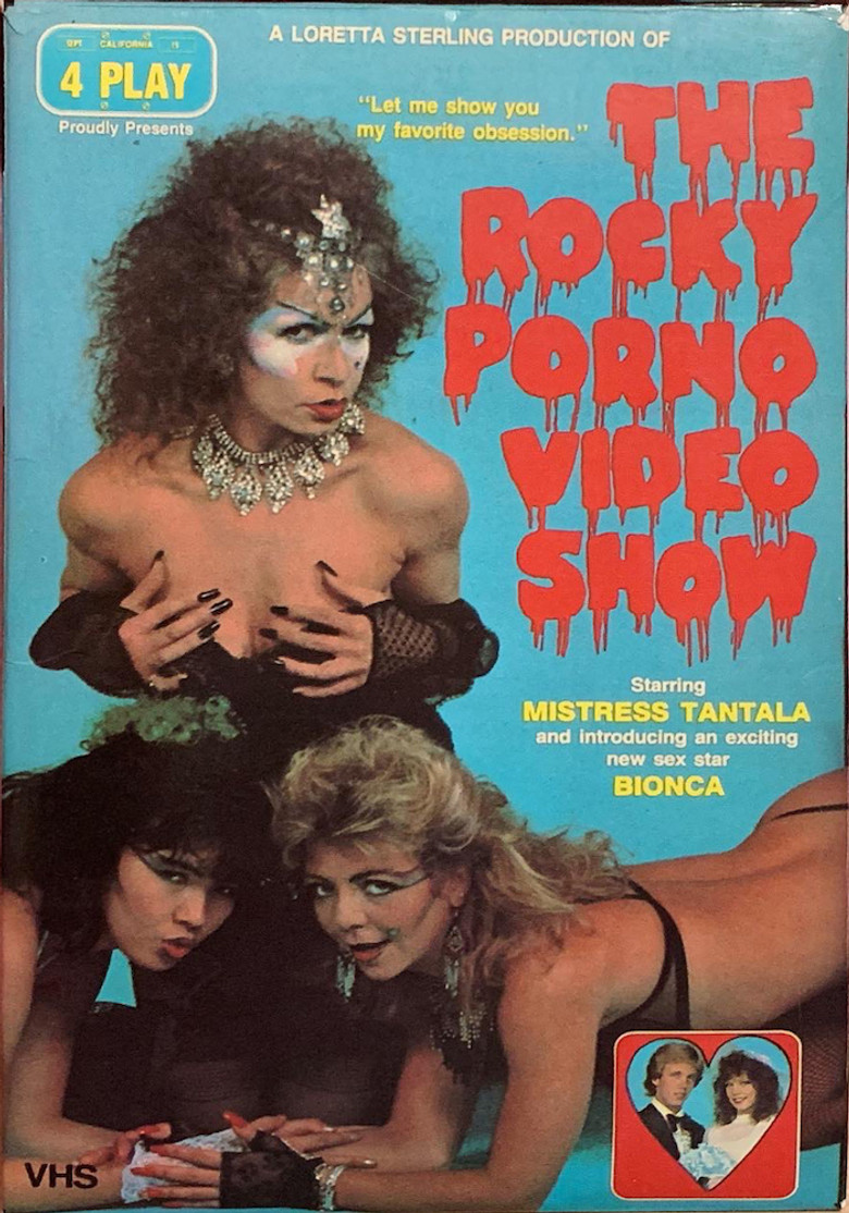 The Rocky Porno Video Show poster background