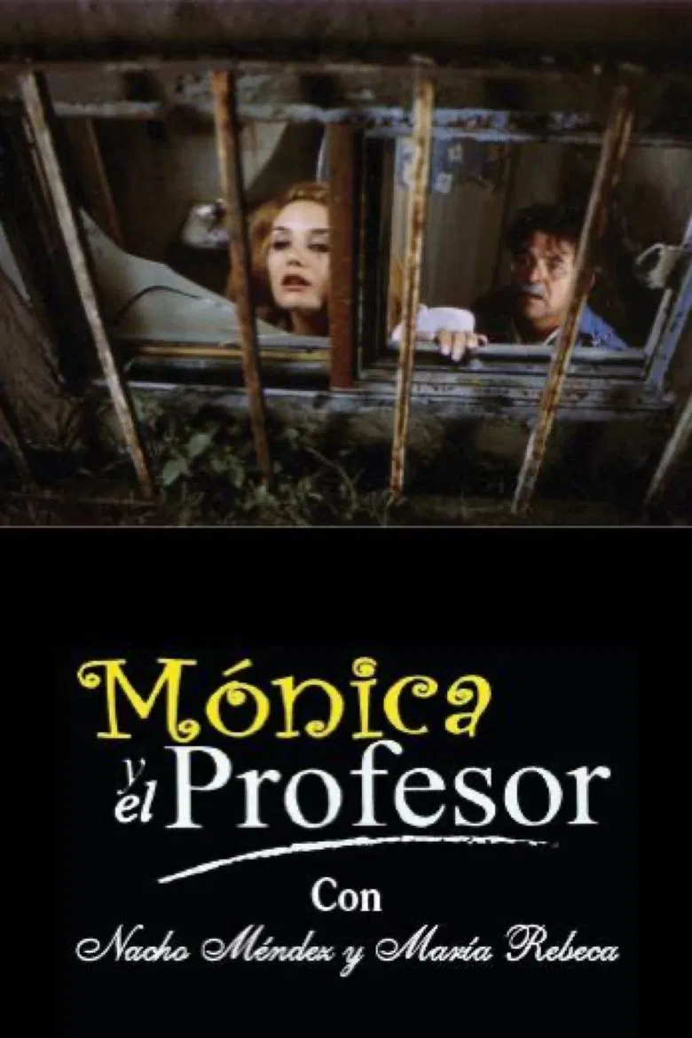 Mónica y el Profesor poster background