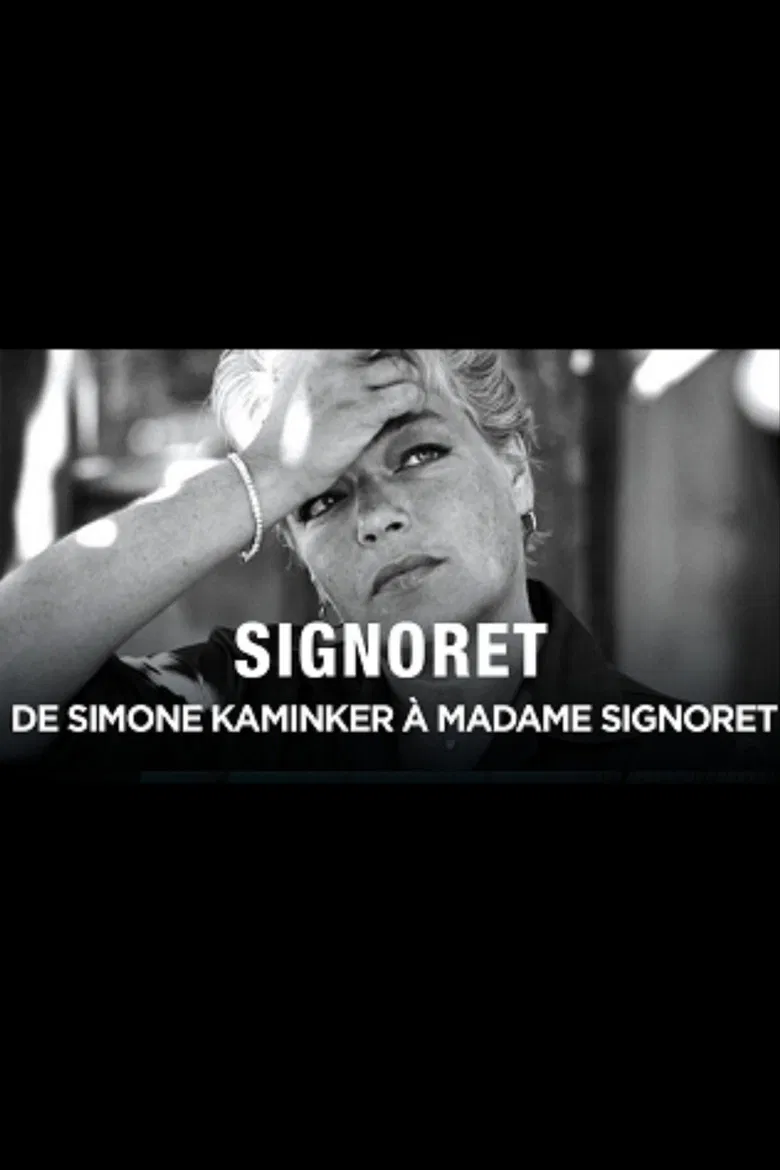 Simone Signoret, de Simone Kaminker à Madame Signoret poster background