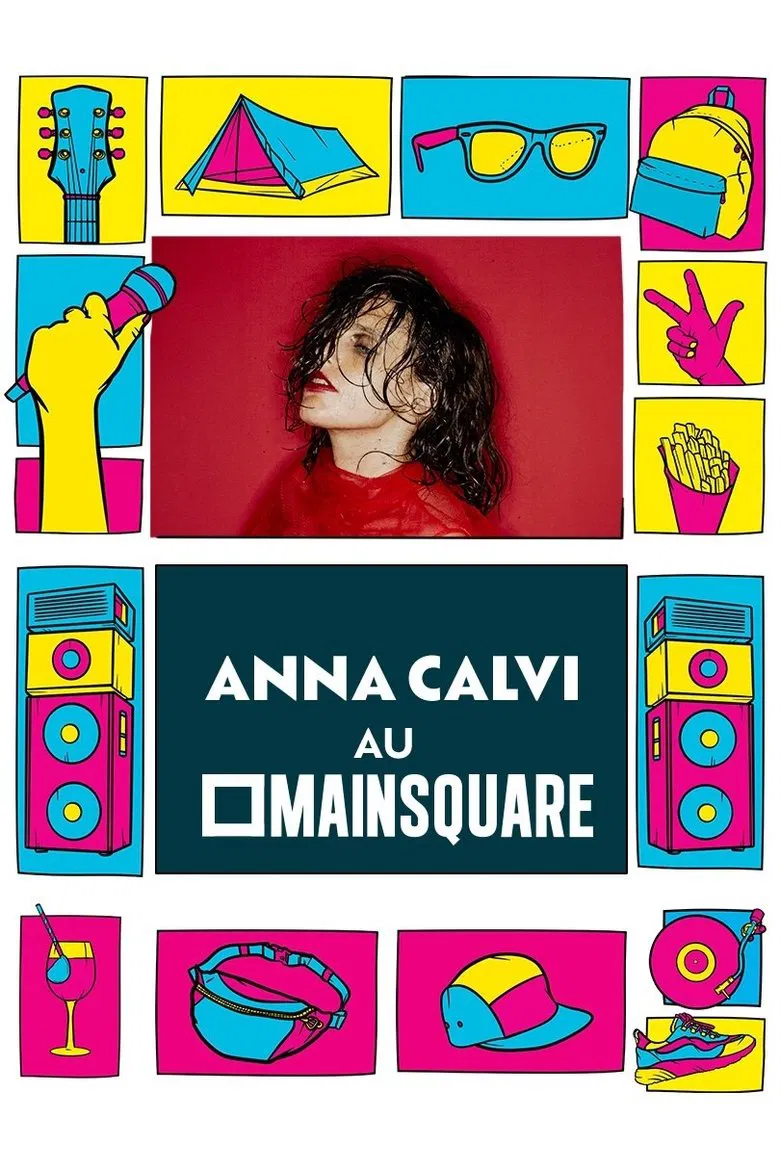 Anna Calvi en concert au Main Square Festival 2023 poster background