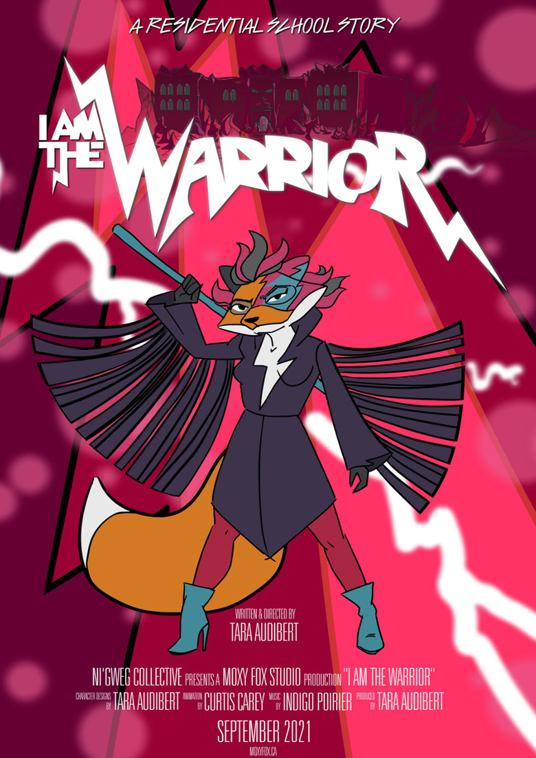 I am the Warrior: A Residential School Story poster background