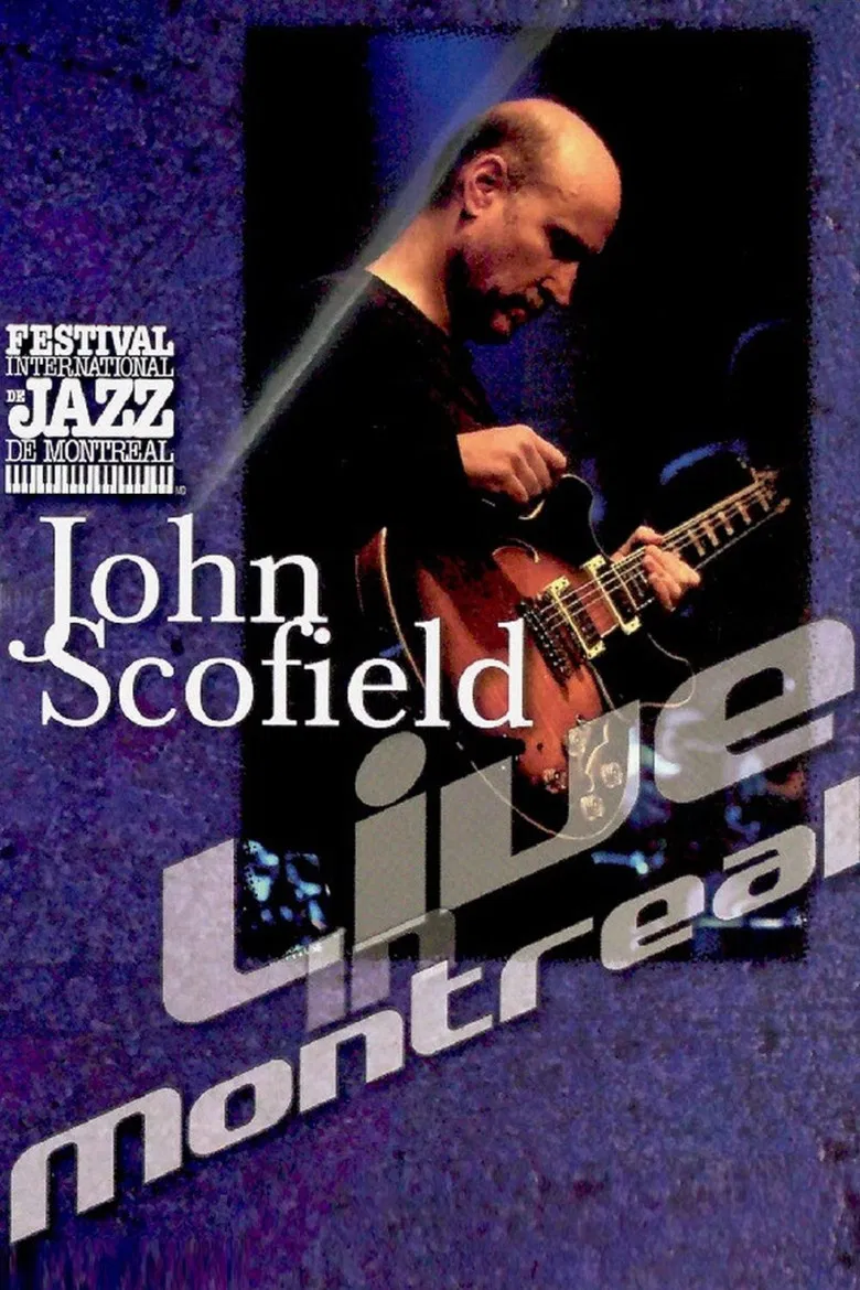 John Scofield - Live in Montreal poster background
