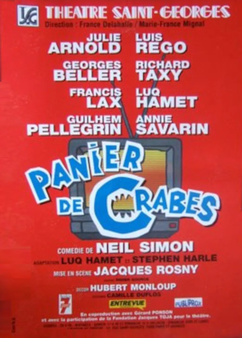 Panier de crabes poster background
