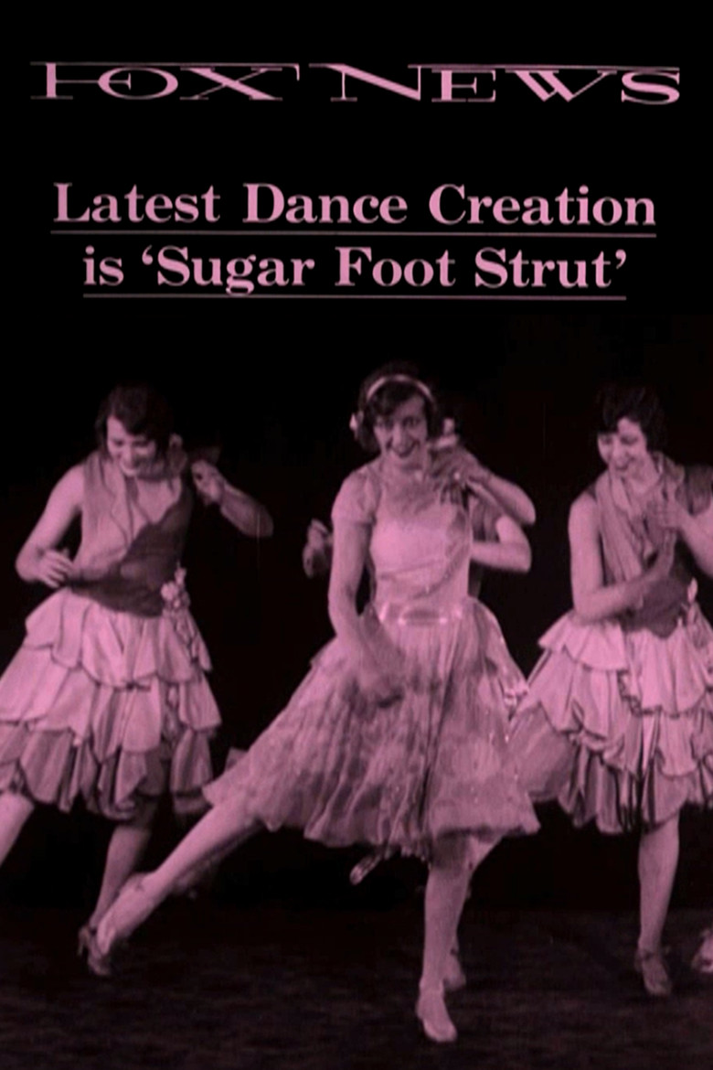 Latest Dance Creation is ‘Sugar Foot Strut’ (ca. 1928) poster background