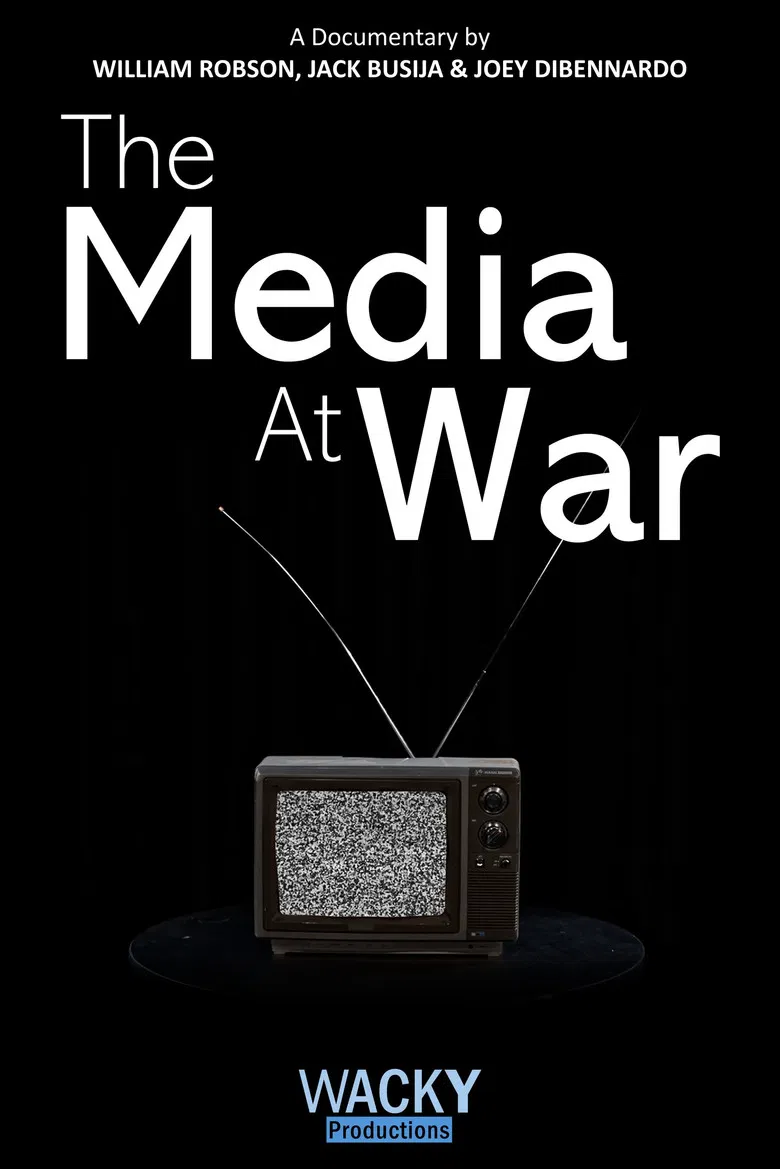 The Media at War poster background