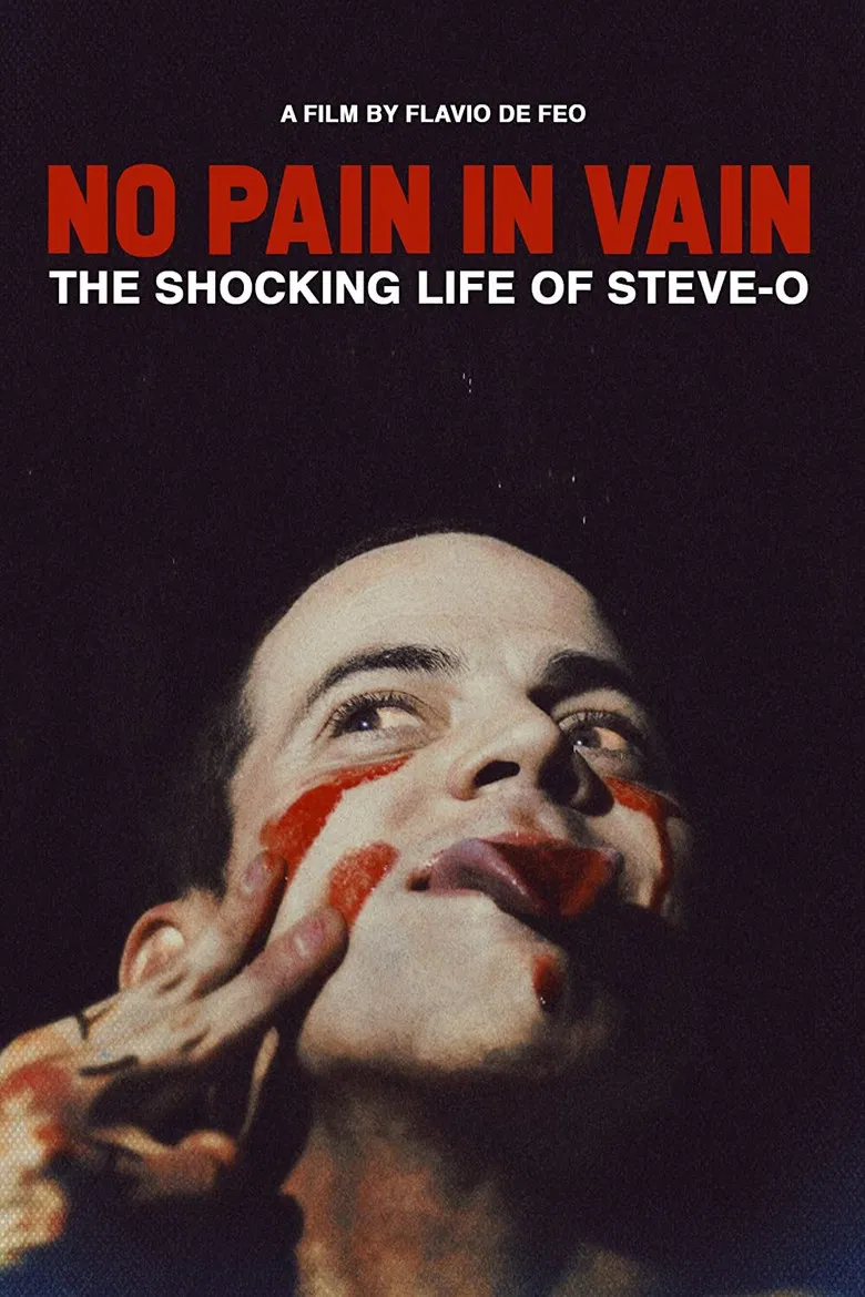 NO PAIN IN VAIN - The Shocking Life of Steve-O poster background