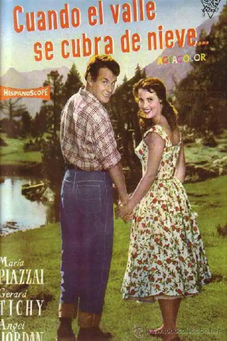 Cuando el valle se cubra de nieve poster background