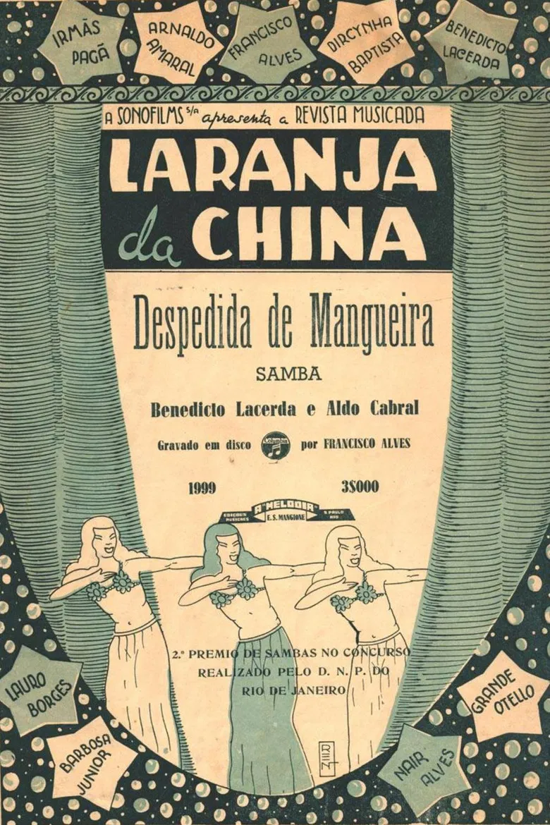 Laranja da China poster background