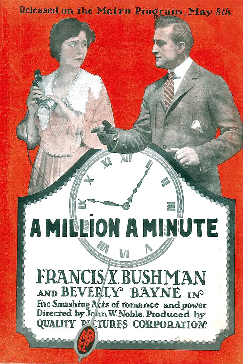 A Million a Minute poster background