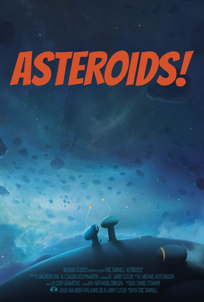 Asteroids! poster background