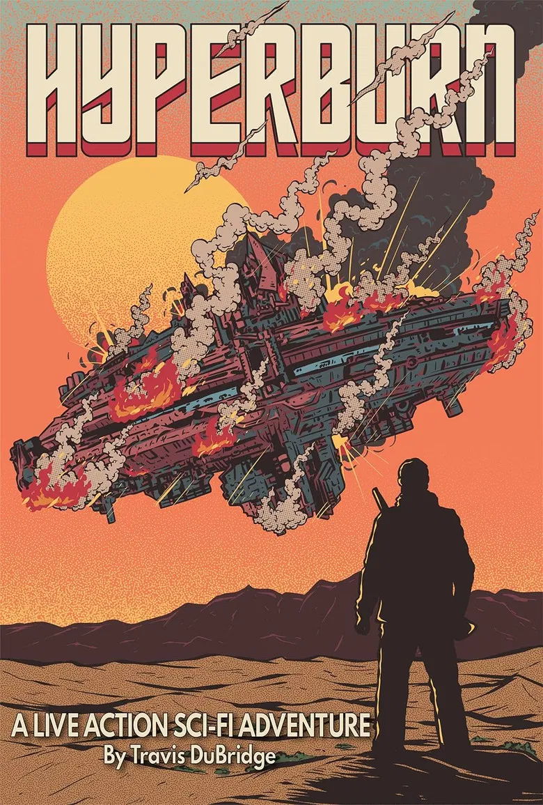 Hyperburn poster background