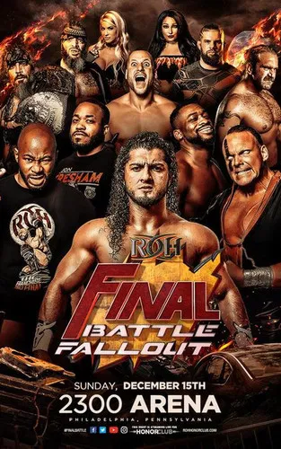 ROH Final Battle 2019 poster background