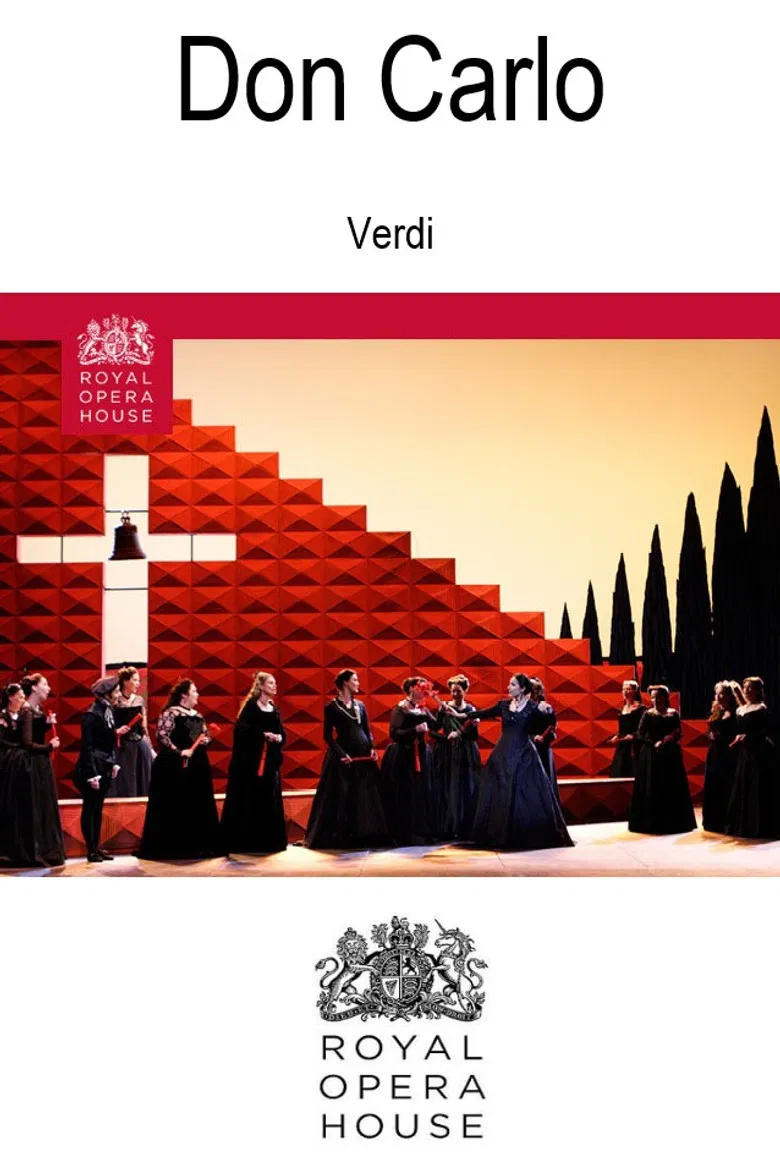 Don Carlo - ROH poster background
