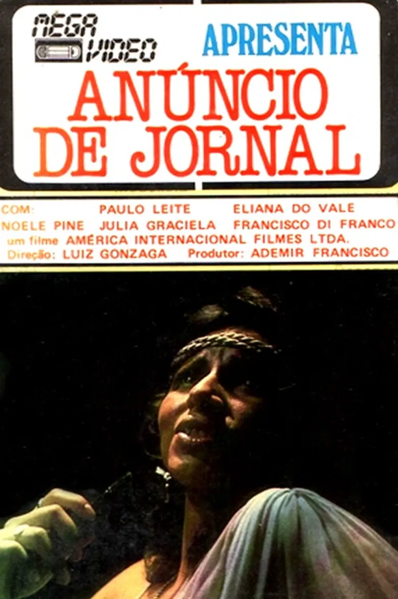 Anúncio de Jornal poster background