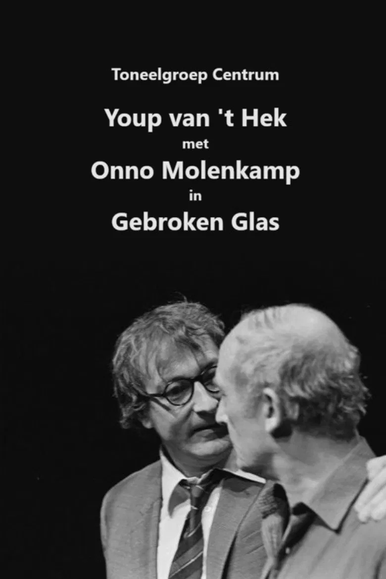 Youp van 't Hek: Gebroken glas poster background