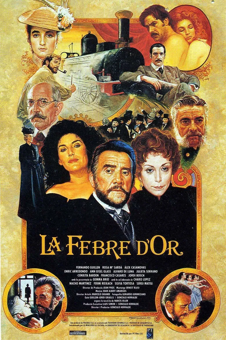 La febre d'or poster background