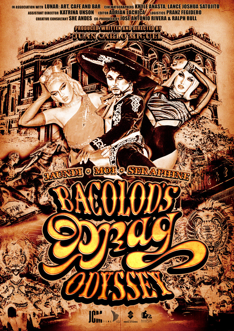 Bacolod's Drag Odyssey poster background