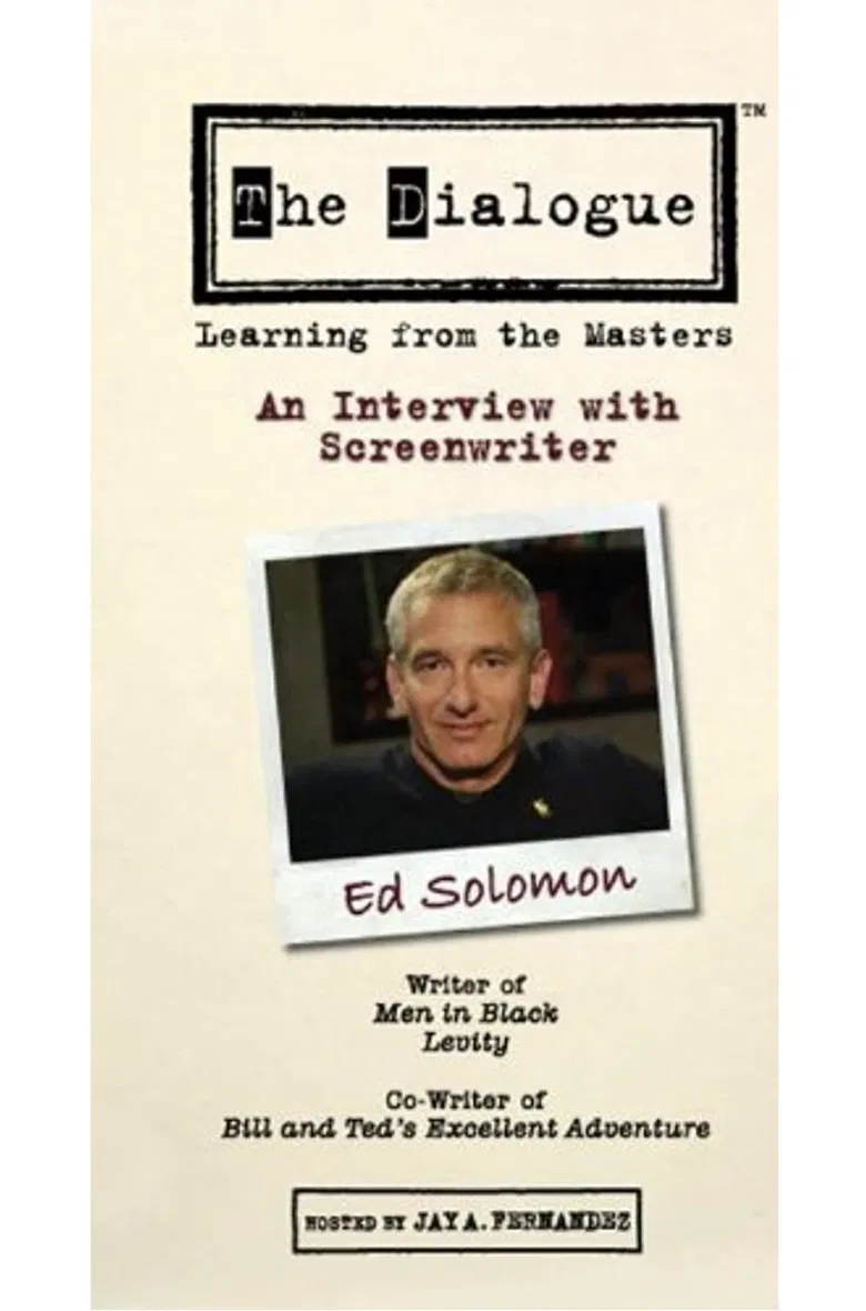 The Dialogue: An Interview with Screenwriter Ed Solomon poster background