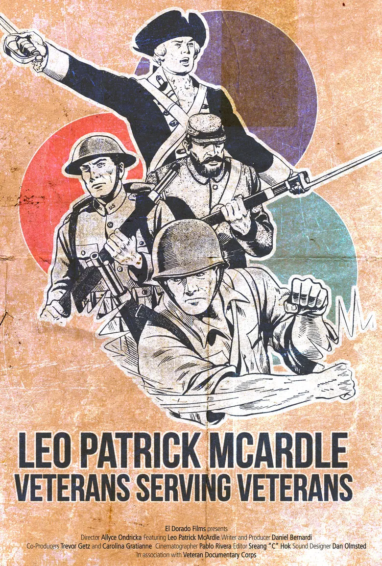 Leo Patrick McArdle: Veterans Helping Veterans poster background