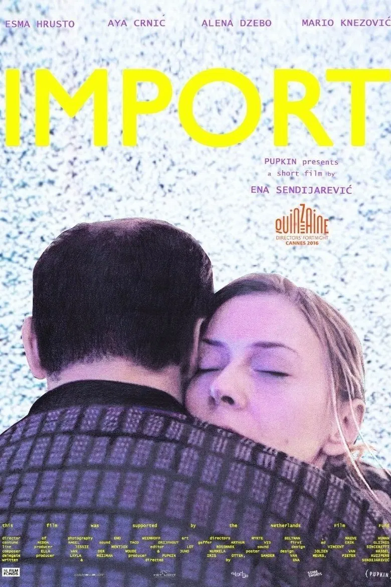 Import poster background