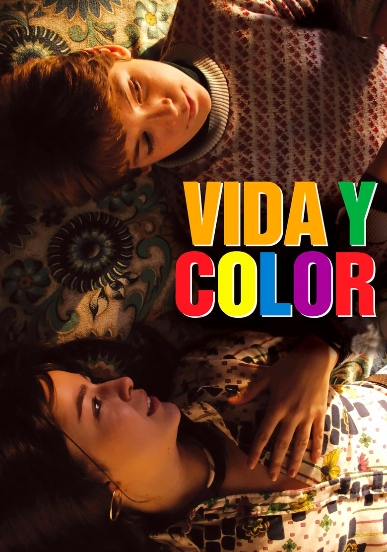 Vida y color poster background