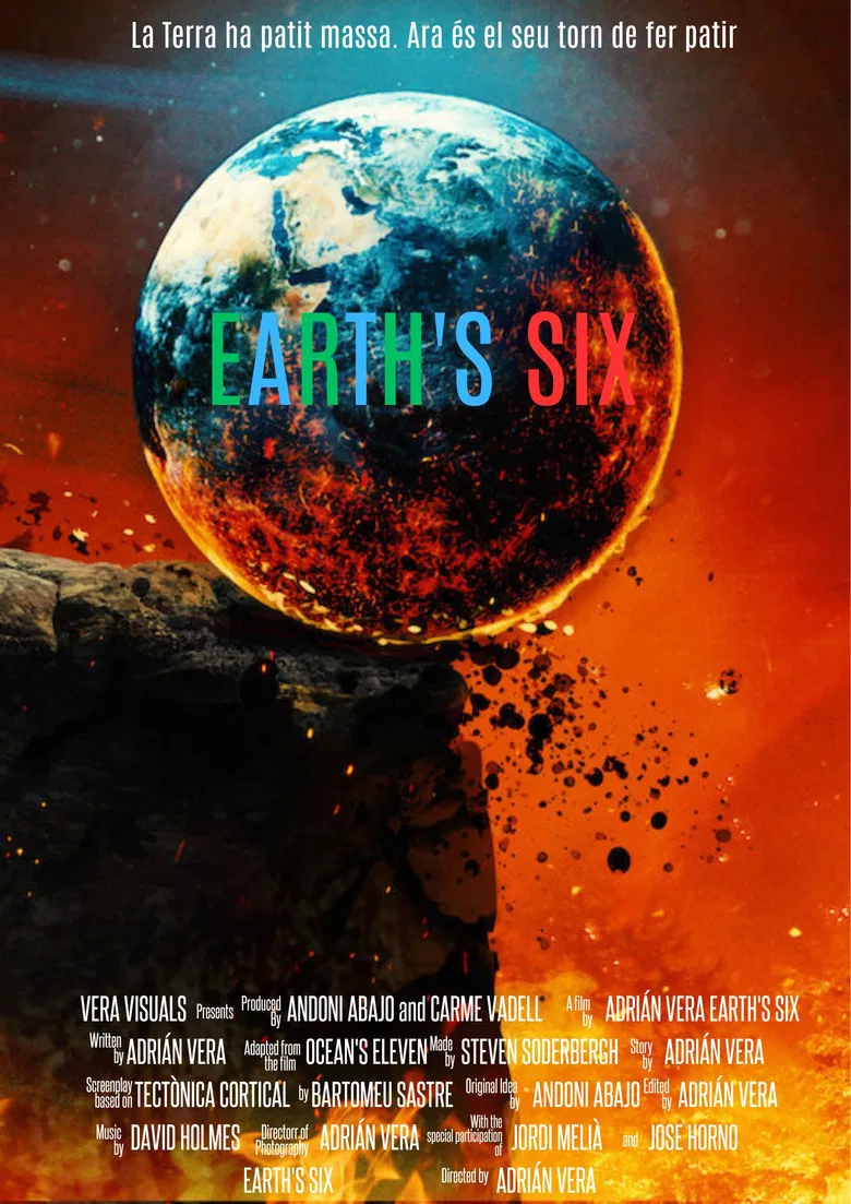 EARTH'S SIX poster background