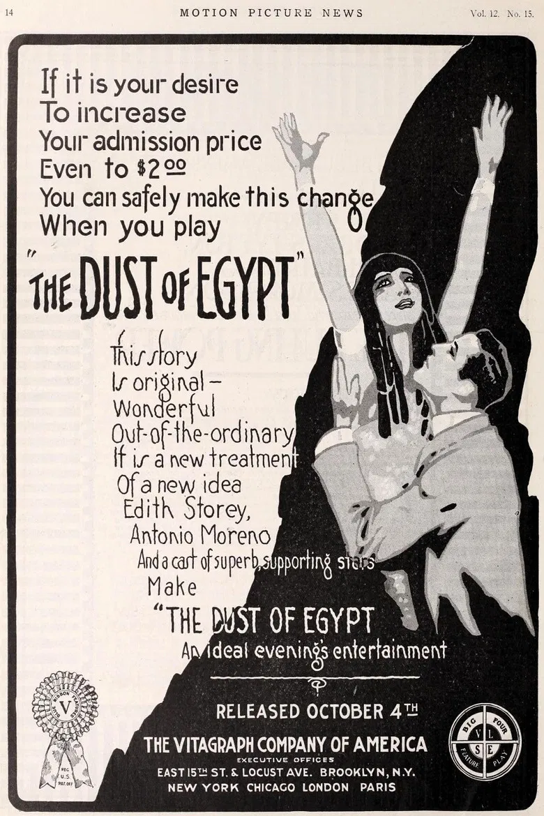 The Dust of Egypt poster background