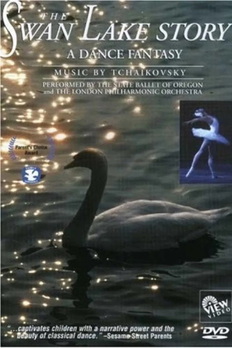The Swan Lake Story: A Dance Fantasy poster background