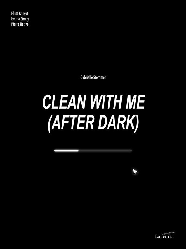 Clean With Me (After Dark) poster background
