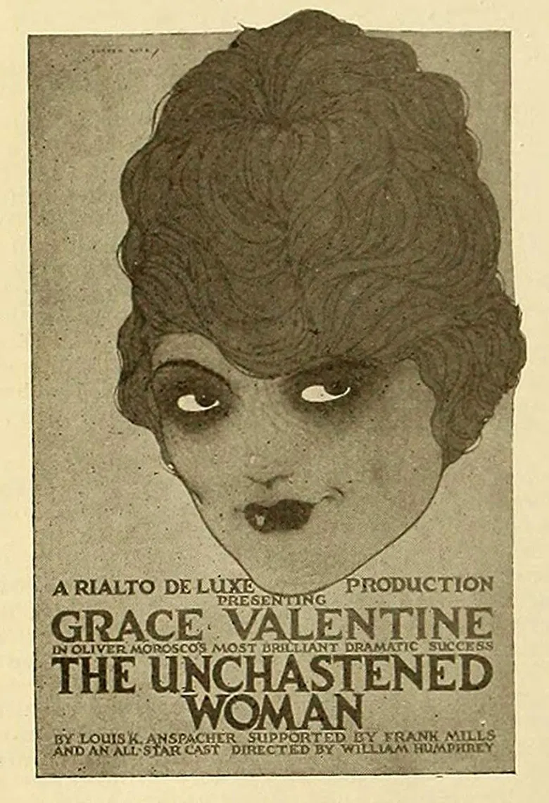 The Unchastened Woman poster background