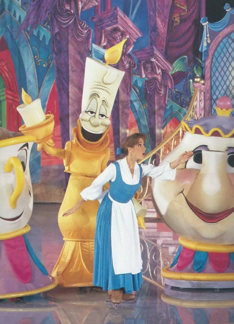 Beauty and the Beast: A Concert on Ice poster background