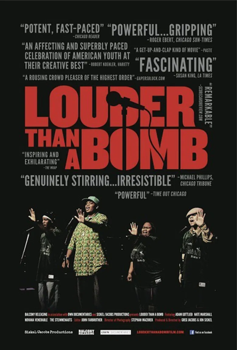 Louder Than a Bomb poster background