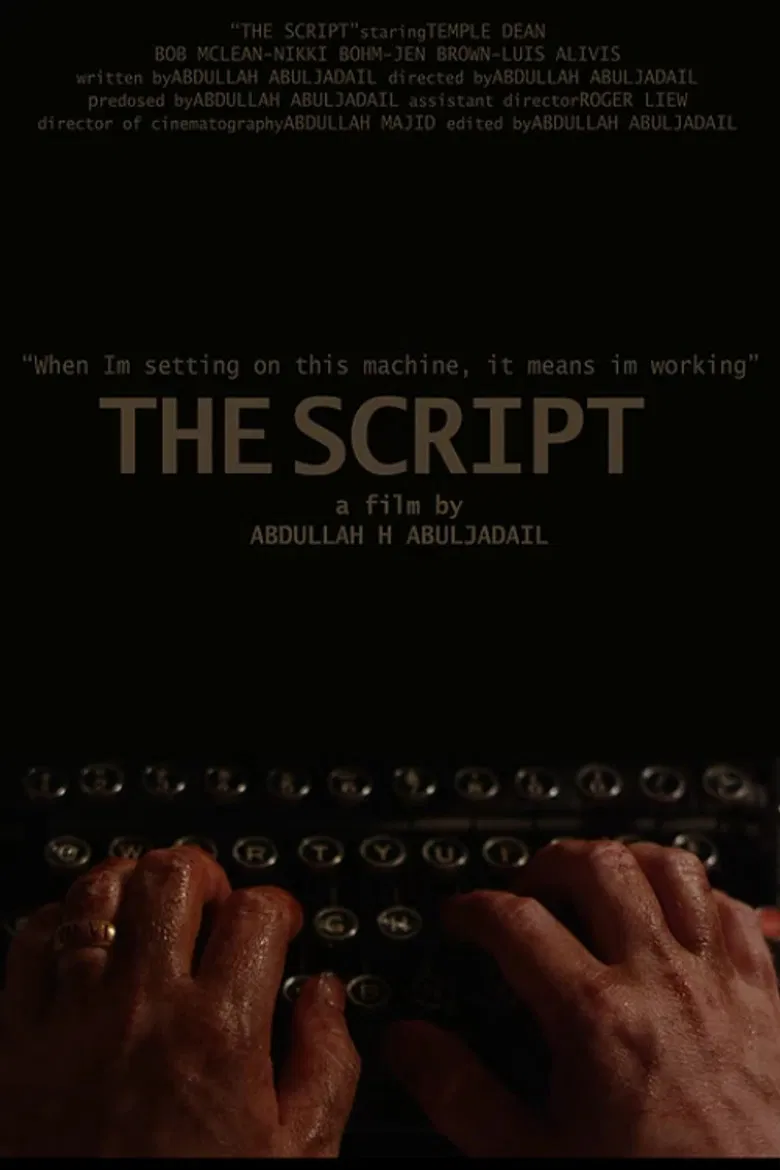 The Script poster background