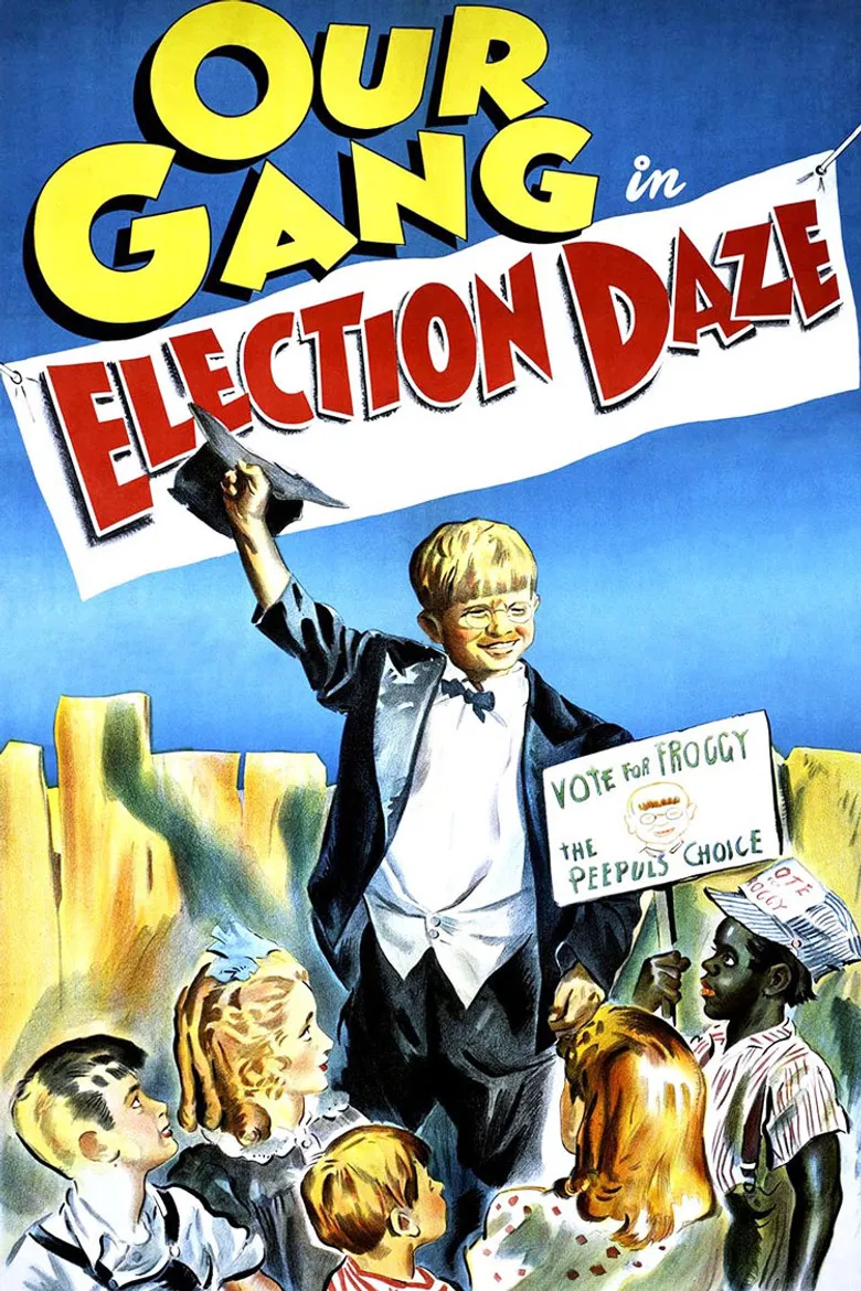 Election Daze poster background
