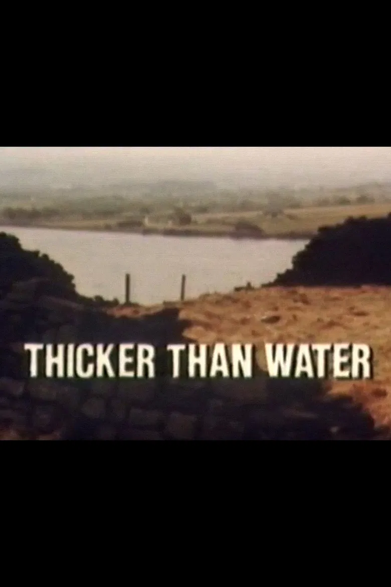 Thicker Than Water poster background