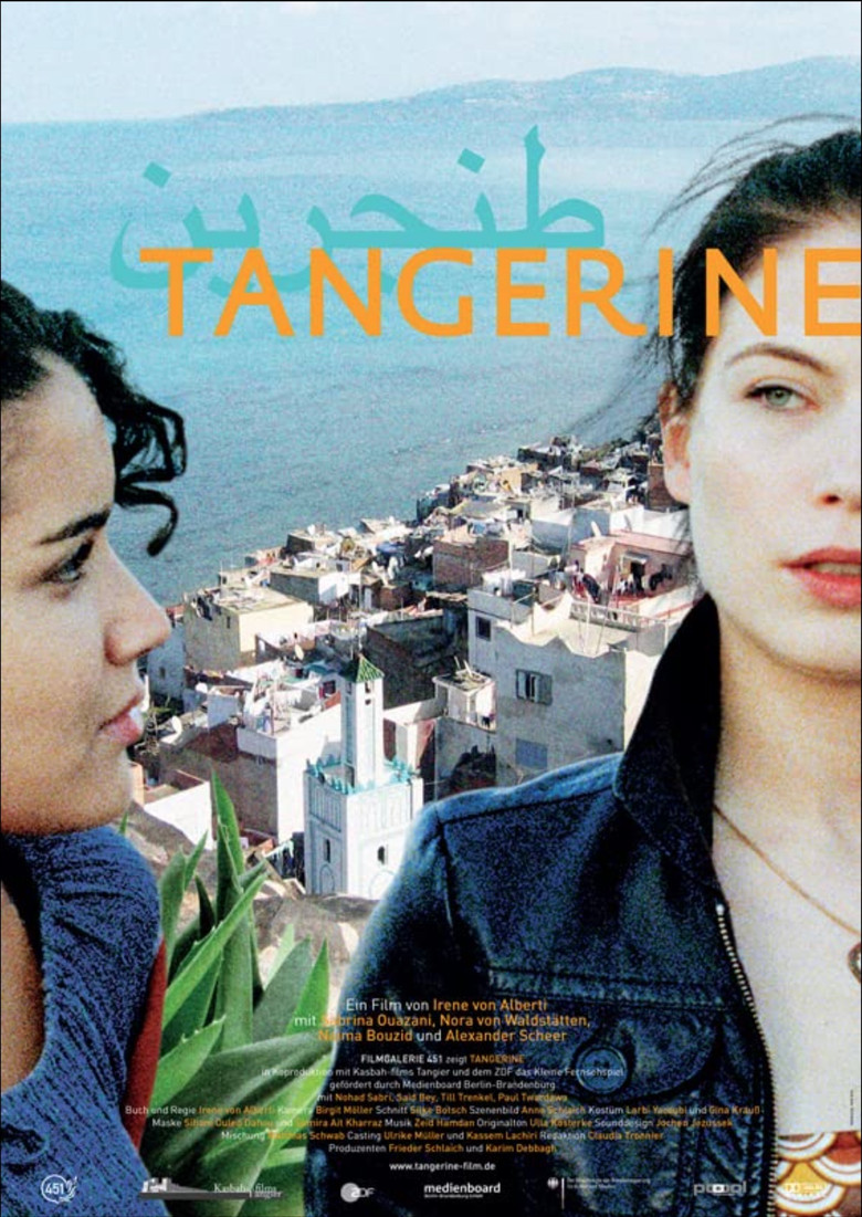 Tangerine poster background