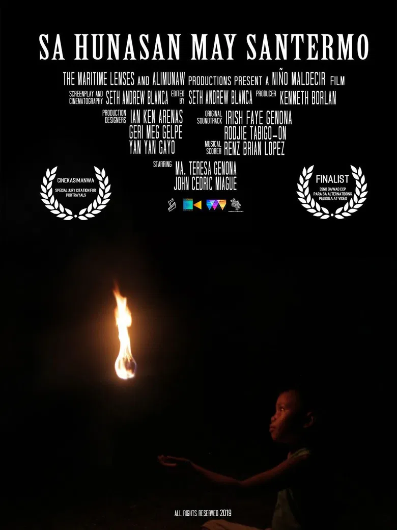 At The Shoreline There’s Santermo poster background