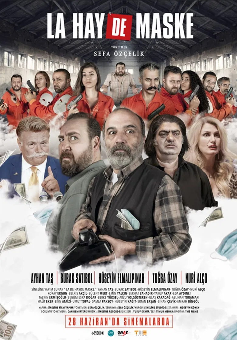 La Hayde Maske poster background
