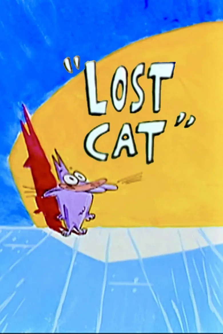 Lost Cat poster background