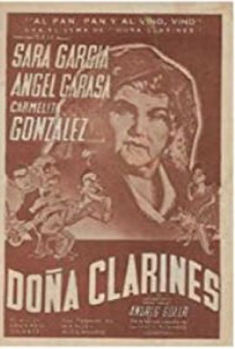 Doña Clarines poster background