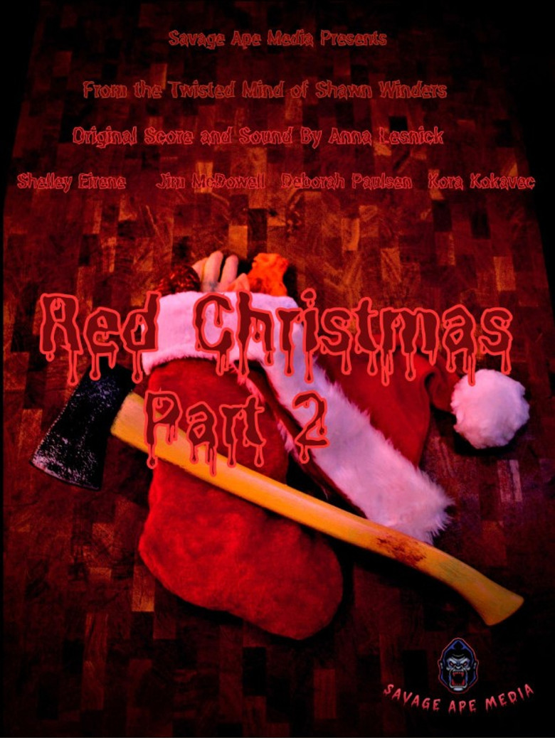 Red Christmas Part 2 poster background