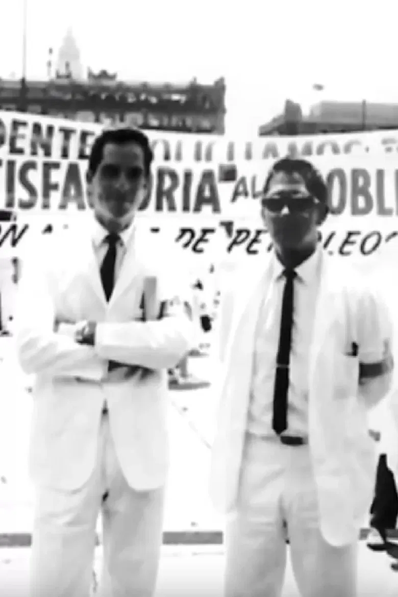 La revuelta de las batas blancas poster background