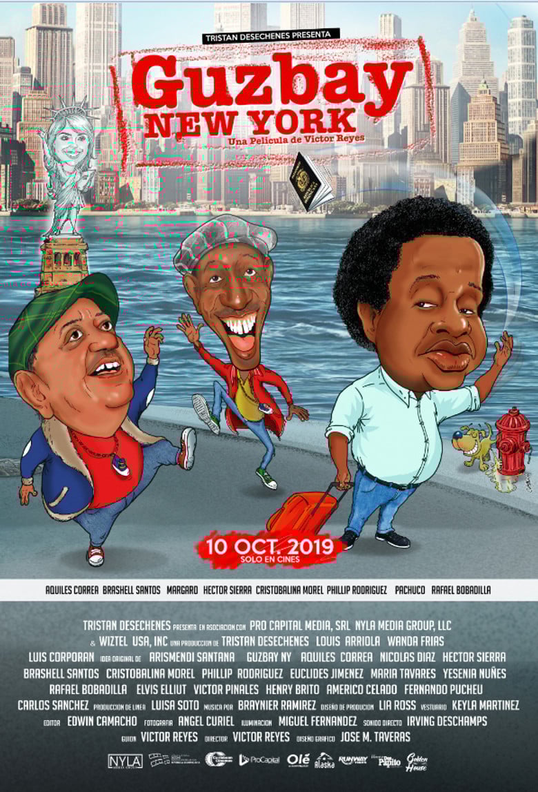 Guzbay New York poster background