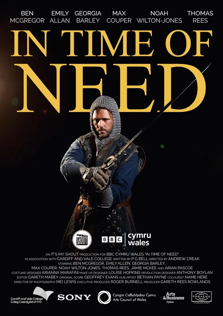 In Time of Need poster background