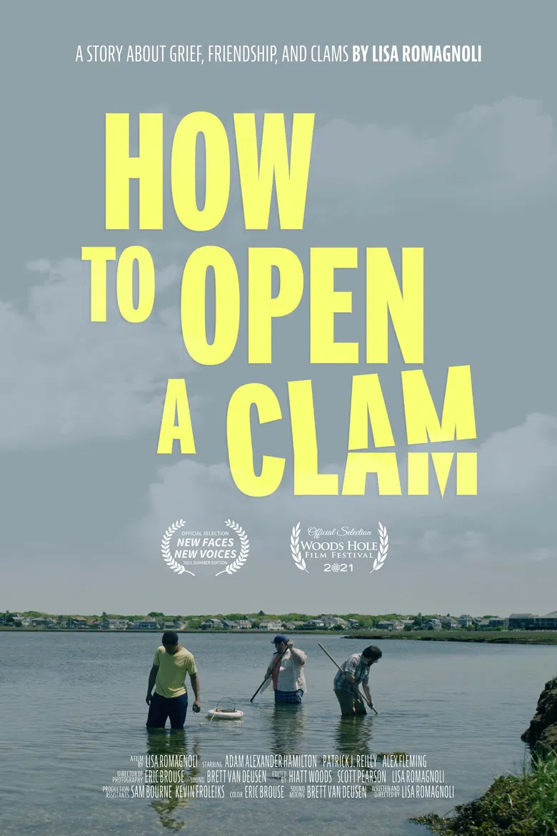 How To Open A Clam poster background