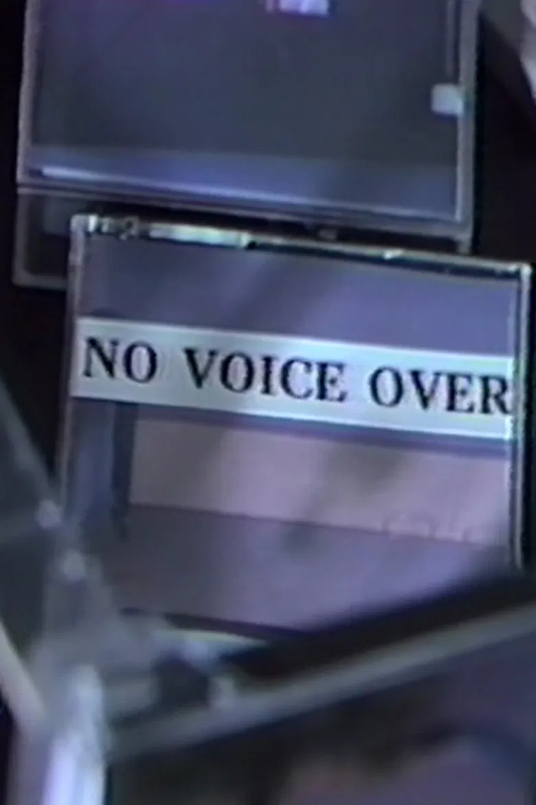 No Voice Over poster background