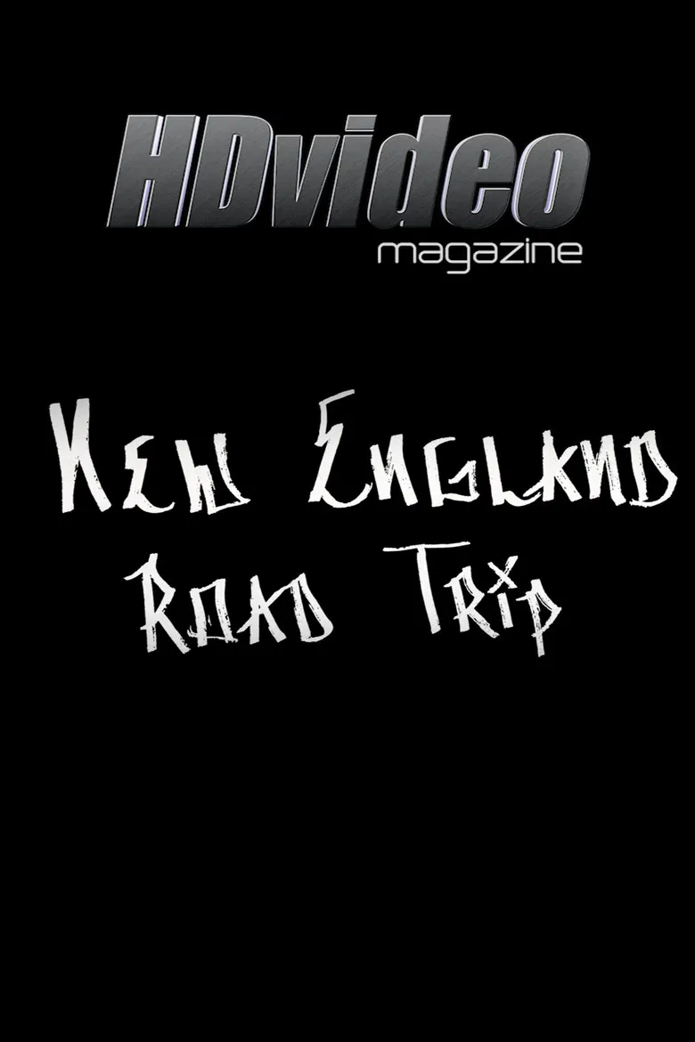 New England Road Trip poster background