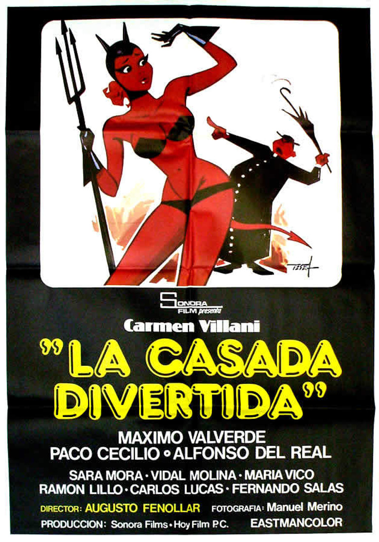 La casada divertida poster background